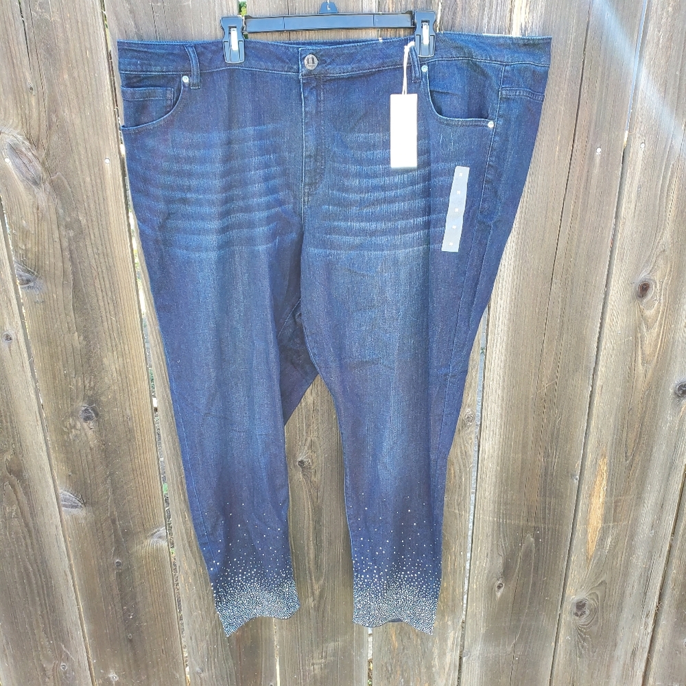 NWT Lane Bryant Blue Jeans Size 28